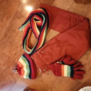 Burnt Orange Skinny Pant